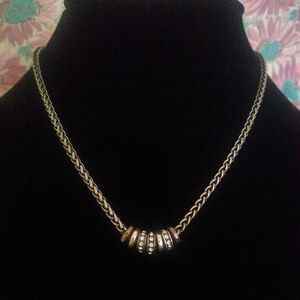 Fossil Seven Lucky Rings Necklace